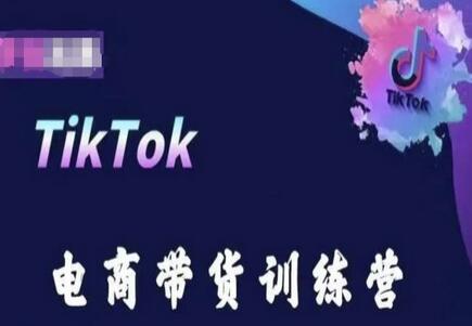 TikTok电商带货训练营，跟随时代潮流，跨境掘金-七哥资源网 - 全网最全创业项目资源