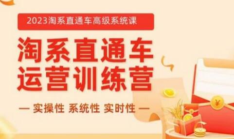 冠东·2023淘系直通车高级系统课，​实操性，系统性，实时性，直通车完整体系教学-七哥资源网 - 全网最全创业项目资源