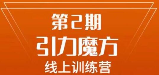 南掌柜·引力魔方拉爆流量班，7天打通你开引力魔方的任督二脉-七哥资源网 - 全网最全创业项目资源