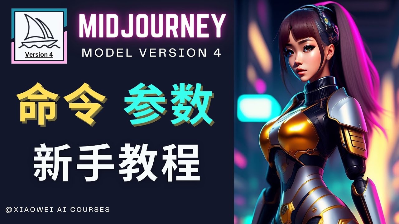 Midjourney新手入门教程，轻松创作顶级图像，命令参数-新手教程-七哥资源网 - 全网最全创业项目资源