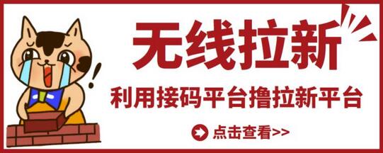 最新接码无限拉新项目，利用接码平台赚拉新平台差价，轻松日赚500+-七哥资源网 - 全网最全创业项目资源