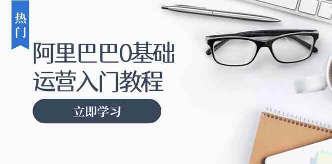 阿里巴巴运营零基础入门教程：涵盖开店、运营、推广，快速成为电商高手-七哥资源网 - 全网最全创业项目资源