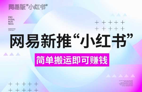 网易官方新推“小红书”，搬运即有收益，新手小白千万别错过(附详细教程)【揭秘】-七哥资源网 - 全网最全创业项目资源