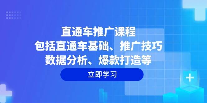 （14001期）直通车推广课程：包括直通车基础、推广技巧、数据分析、爆款打造等-七哥资源网 - 全网最全创业项目资源