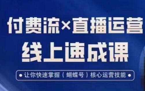 视频号付费流实操课程，付费流✖️直播运营速成课，让你快速掌握视频号核心运营技能-七哥资源网 - 全网最全创业项目资源