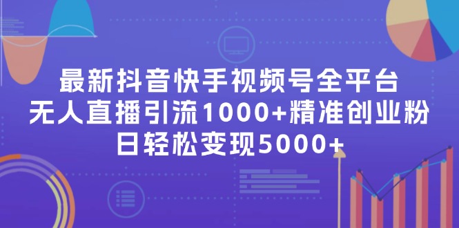 （11970期）最新抖音快手视频号全平台无人直播引流1000+精准创业粉，日轻松变现5000+-七哥资源网 - 全网最全创业项目资源